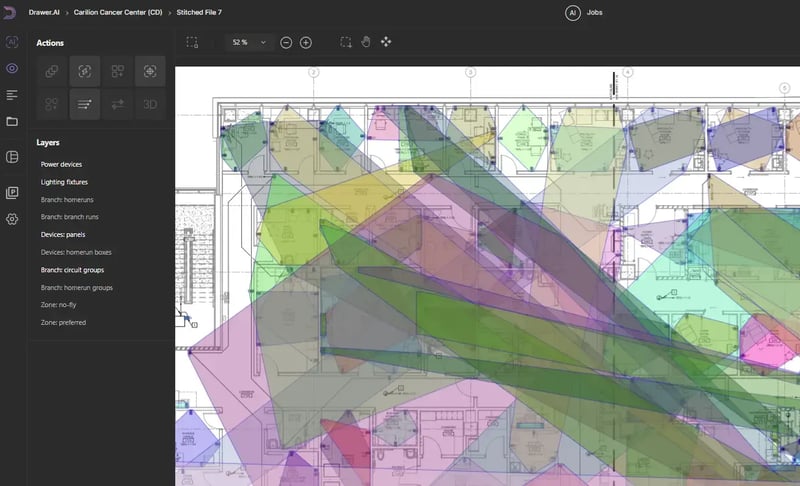 Project peculiarities discovered:  When analyzing conduit footages, extremely large total lengths were detected The circuit group diagrams helped identify the cause of large conduit volumes