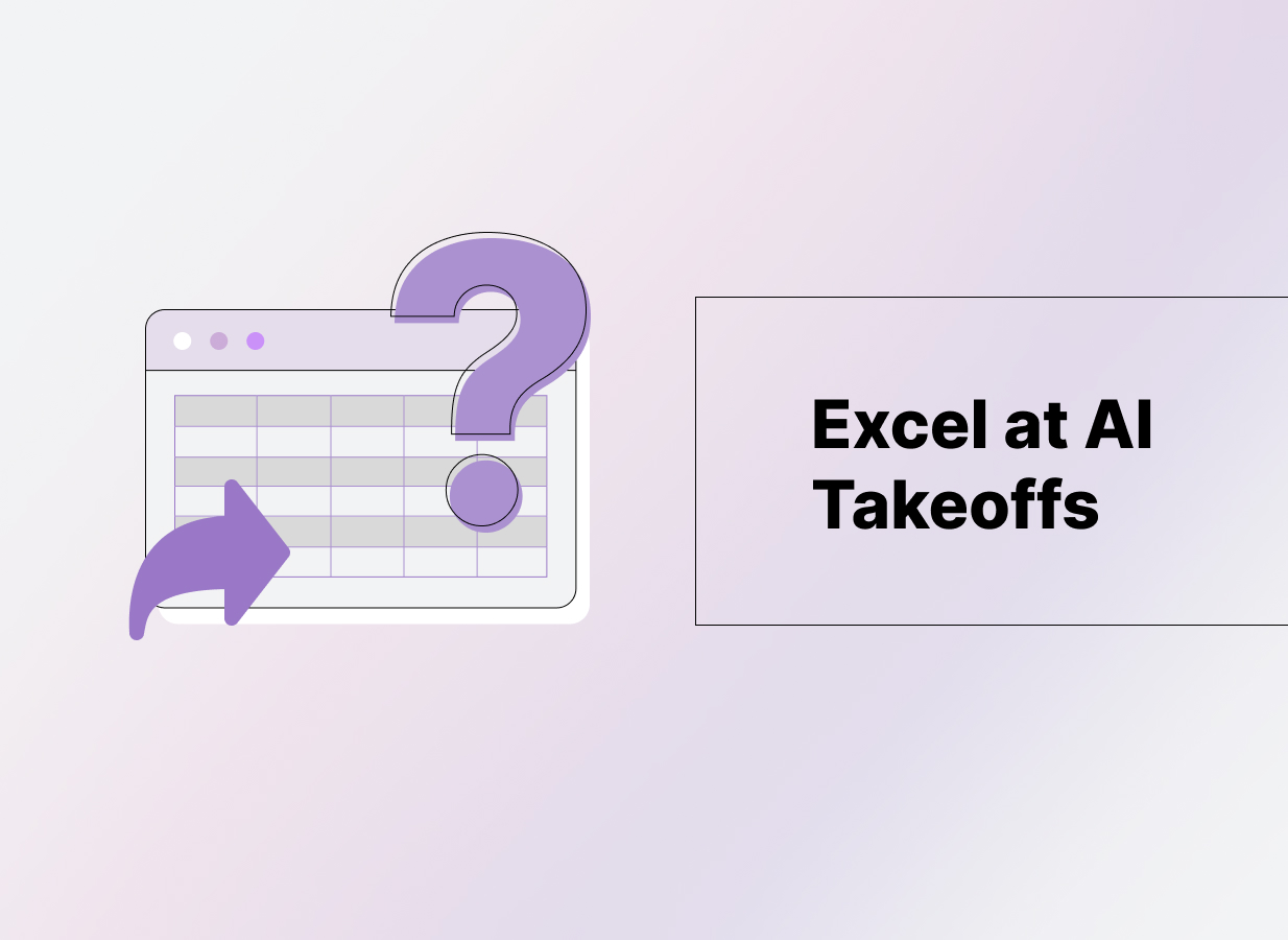 Excel at Takeoff in Construction Estimating with AI: A Guide to Accuracy and Efficiency - Drawer AI