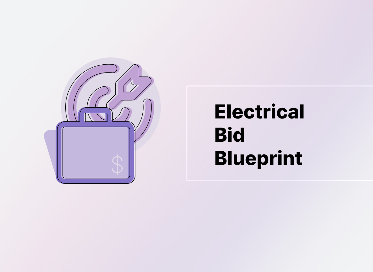 Your Blueprint for Winning Electrical Contractor Bids